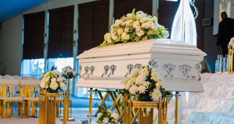 Stock image of a coffin used to illustrate the funeral of KwaDukuza teen Mnqobi Mngadi’s story.