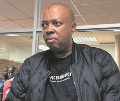 Bruce Mhlongo appearing at Pietermaritzburg Magistrate’s Court during his murder case proceedings.