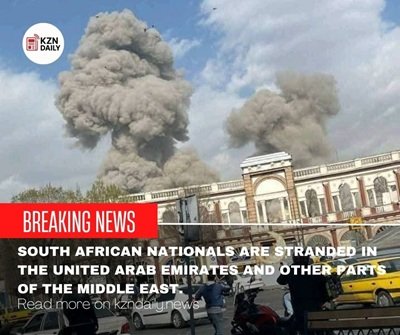 Smoke rising over Tehran after U.S. and Israeli airstrikes on Iran in March 2026.