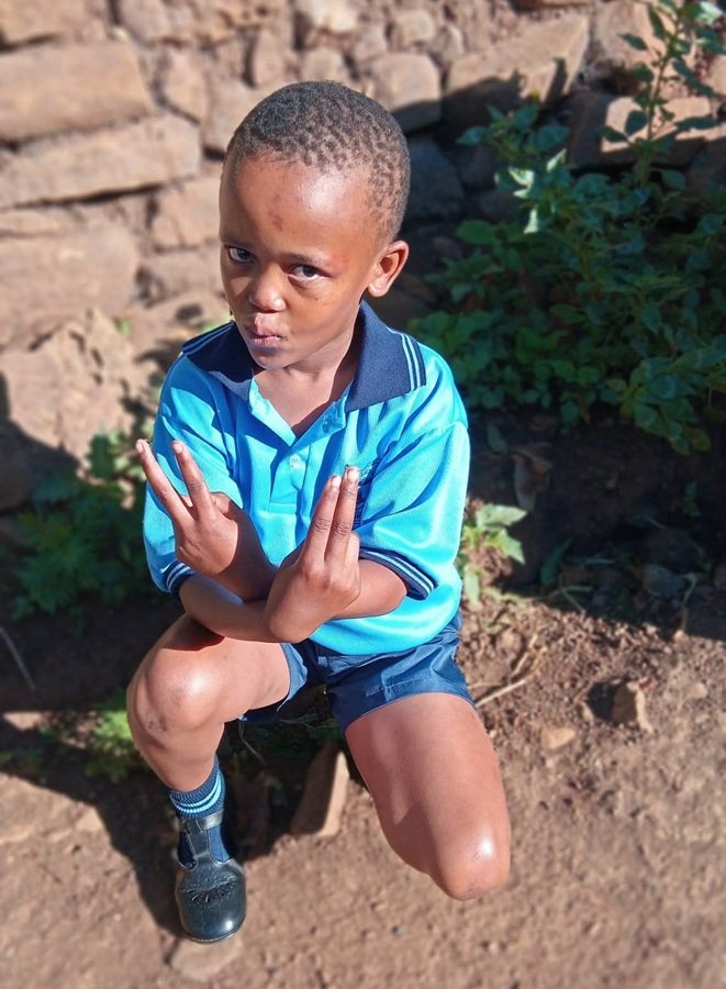 Missing Kokstad girl Lathitha Mtolo smiling in her school uniform