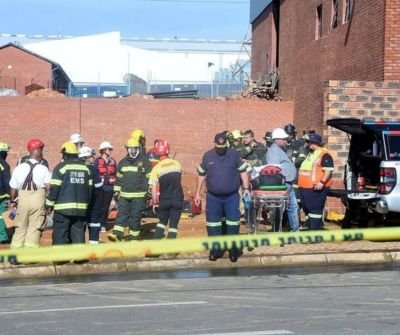 Ormonde building collapse in Johannesburg. Ramaphosa calls for an iquiry
