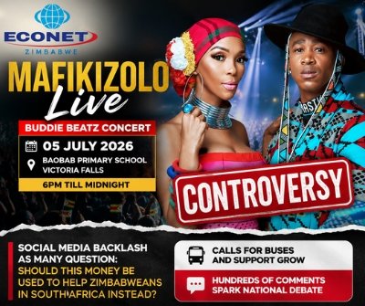 Social media users react to Econet Zimbabwe's promotion of the Mafikizolo Buddie Beatz concert.