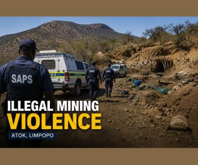 Police operation following illegal mining-related violence in Atok, Sekhukhune District, Limpopo