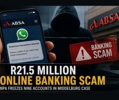 NPA secures preservation order after R21.5 million online banking scam targeting Middelburg company